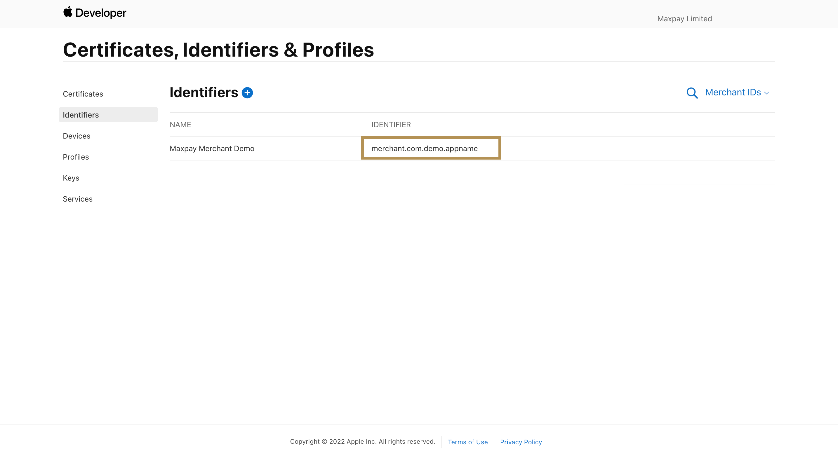 ApplePay Domain(s) verification